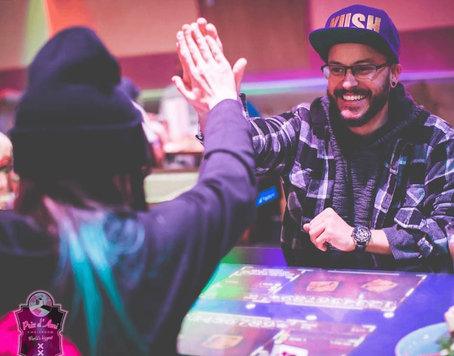 The inside of Prix d'Ami